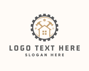 Cog - Home Construction Builder logo design