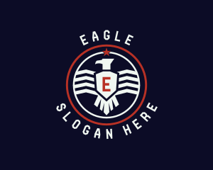 American Veteran Eagle logo design