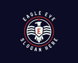 American Veteran Eagle logo design