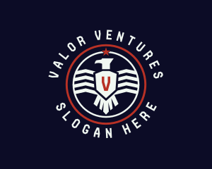 Veteran - American Veteran Eagle logo design