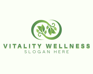 Natural Leaf Wellness logo design