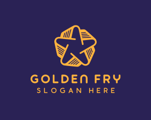 Golden Star Book logo design