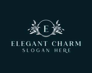 Elegant Flower Arrangement logo design