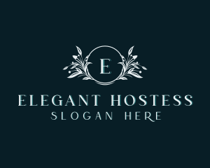 Elegant Flower Arrangement logo design