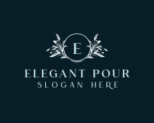 Elegant Flower Arrangement logo design