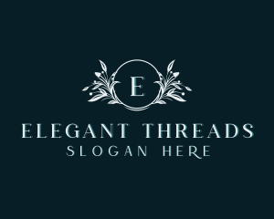 Elegant Flower Arrangement logo design