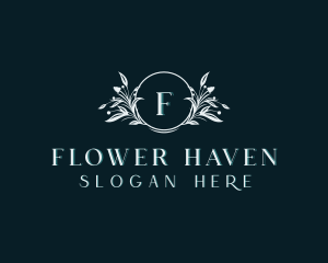 Elegant Flower Arrangement logo design