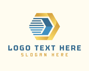 Tg - Hexagon Express Cargo logo design