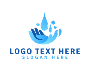 Hand - Hand Wash Sanitation logo design