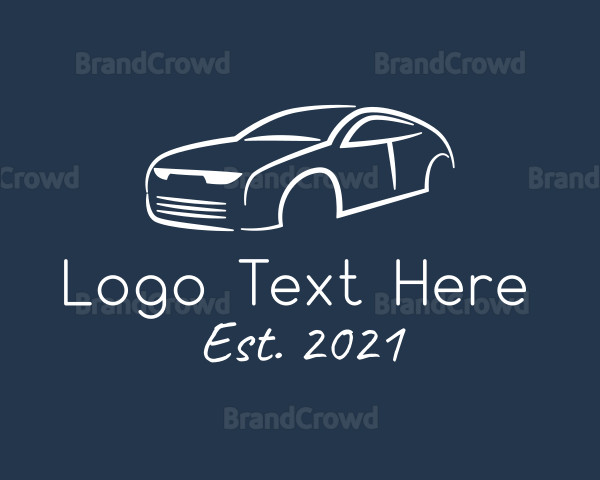 Modern Simple Car Logo