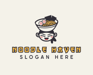 Noodle - Ramen Noodle Restaurant logo design