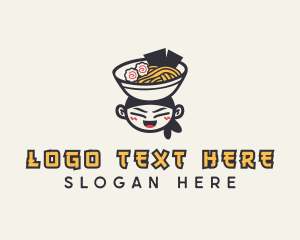 Soup - Ramen Noodle Restaurant logo design