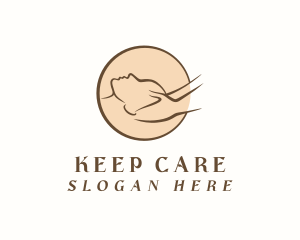 Head Massage Spa logo design