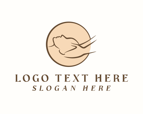 Head - Head Massage Spa logo design