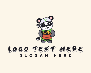 Avatar - Chef Panda Ramen Bowl logo design