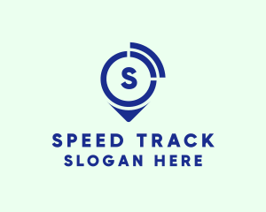Track - Tracking Pin Gps logo design