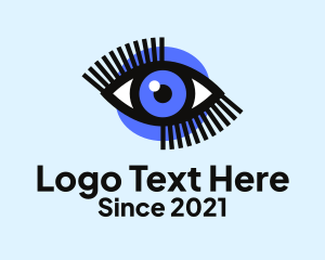 Optometrist - Eyelash Extension Salon logo design