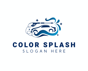 Auto Pressure Cleaning logo design