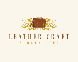 Leather - Luxury Satchel Bag logo design