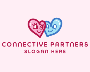 Relationship - Heart Couple Lover logo design