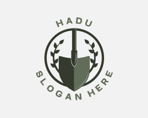 Horticulture - Plant Shovel Gardening logo design