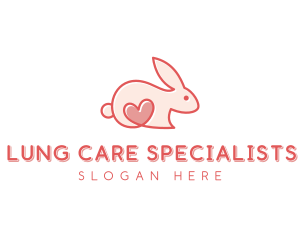 Rabbit Animal Pet Care logo design