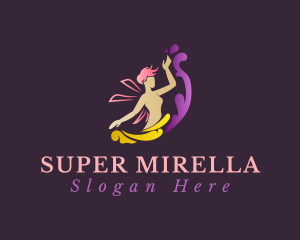 Mystical - Mythical Fairy Girl logo design
