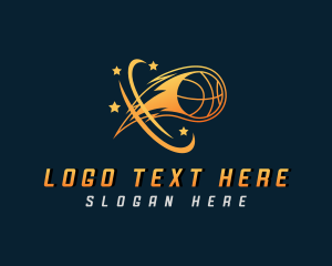 Basketball - Sports Basketball Flame logo design