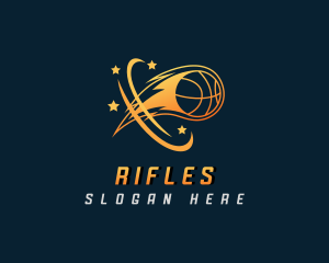 Basketball - Sports Basketball Flame logo design