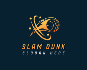 Basketball - Sports Basketball Flame logo design
