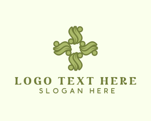 Nature Herbal Leaves Logo