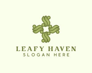 Nature Herbal Leaves logo design