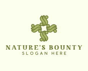 Nature Herbal Leaves logo design