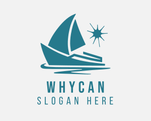 Vessel - Yacht Club Boat logo design