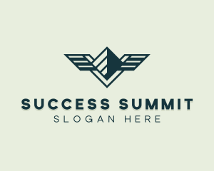 Airline Summit Wings  logo design