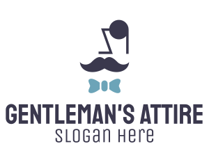 Minimalist Gentleman Formal logo design