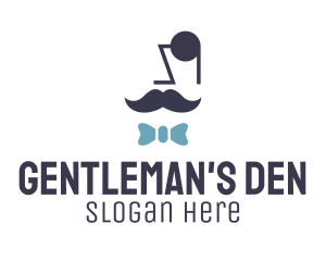 Minimalist Gentleman Formal logo design