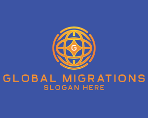 International Global Logistics logo design