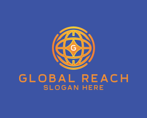 International Global Logistics logo design