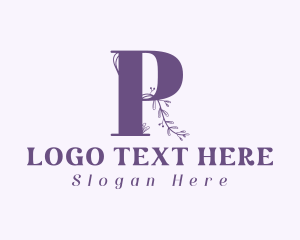 Elegant Floral Boutique Logo