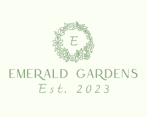 Botanical Floral Garden logo design