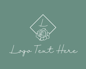 Cursive - Eco Flower Spa logo design