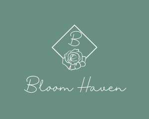 Eco Flower Spa logo design