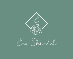 Eco Flower Spa logo design