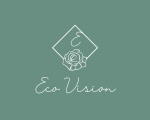 Eco Flower Spa logo design