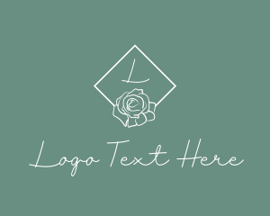 Petals - Eco Flower Spa logo design