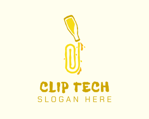 Clip - Juice Clip Business logo design