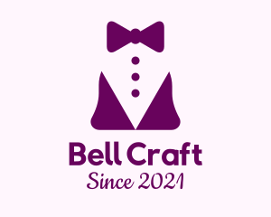Bell - Purple Waiter Bell logo design