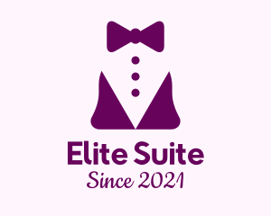 Purple Waiter Bell logo design