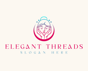 Face Massage Therapy logo design